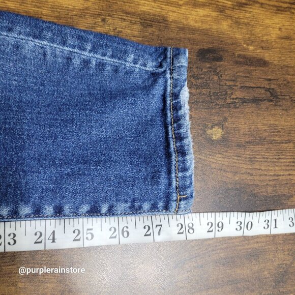 Zenana Jeans Size 29 High Rise Skinny Medium Light Wash Stretch Denim - Picture 9 of 12